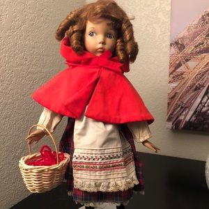 Little Red Riding Hood Porcelain Doll
